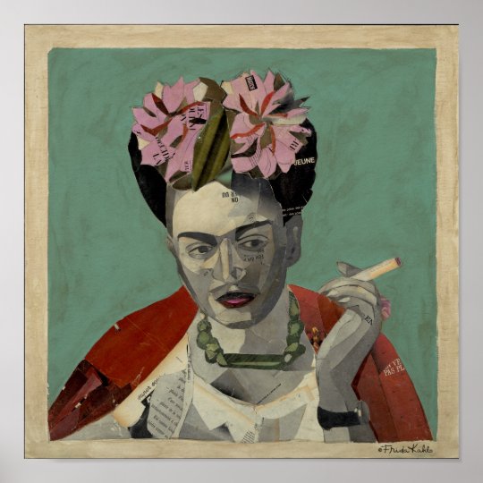 Affiches Frida Kahlo par Garcia Villegas | Zazzle.fr