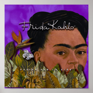Affiches Frida Kahlo Pasion Por La Vida
