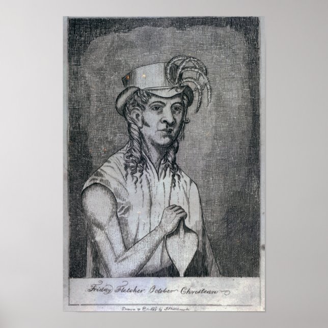 Affiches Friday Fletcher October Christian (Devant)