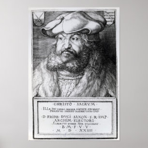 Affiches Friedrich III, Electeur de Saxe