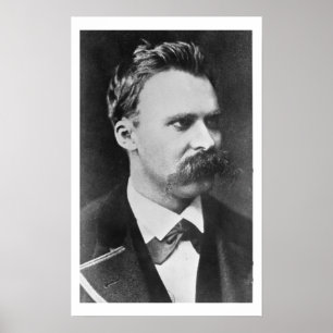 Affiches Friedrich Wilhelm Nietzsche (1844-1900) 1873 (b/w)