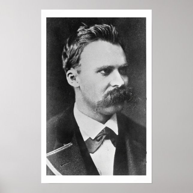 Affiches Friedrich Wilhelm Nietzsche (1844-1900) 1873 (b/w) (Devant)