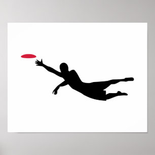 Affiches Frisbee de golf de disque