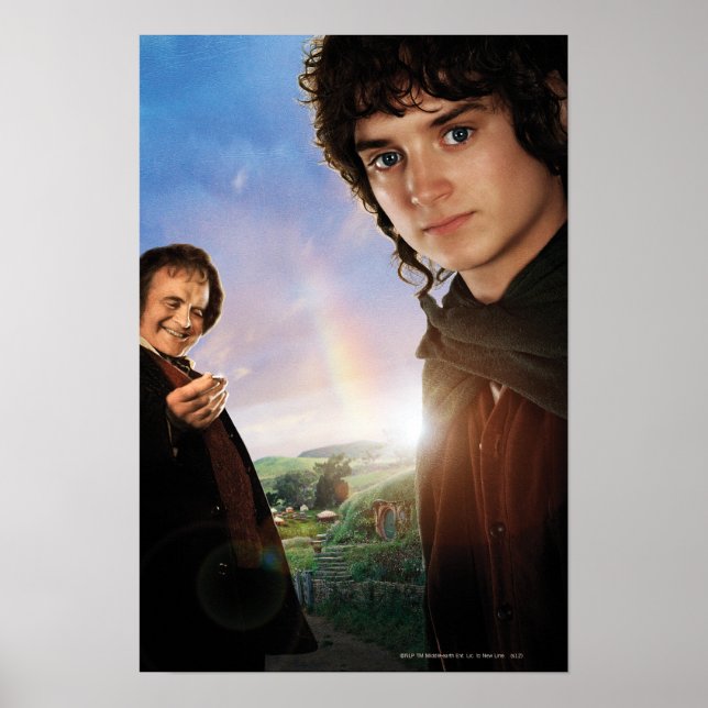 Affiches FRODO™ et Bilbo Baggins (Devant)