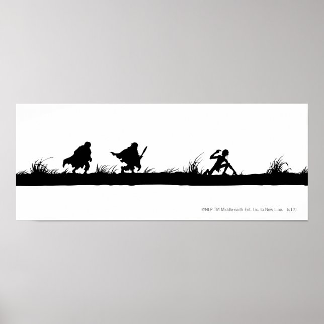 Affiches FRODO™, Sam et GOLLUM™ (Devant)