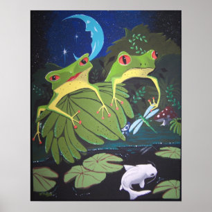 Affiches froggies et koi
