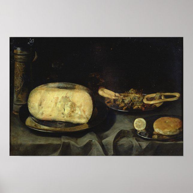 Affiches Fromage et dessert sec (Devant)