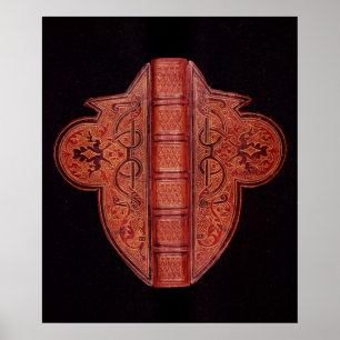 Affiches Front cover of a Book of Hours in Latin