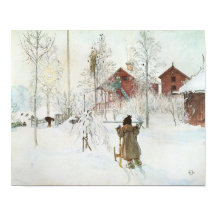 Front Yard et Wash House par Carl Larsson