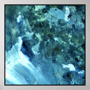 Affiches Frontière des volcans du Chili et de l'Argentine