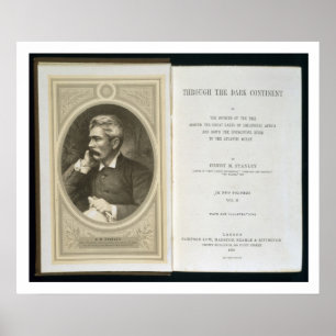 Affiches Frontispice à "par le continent foncé", par H