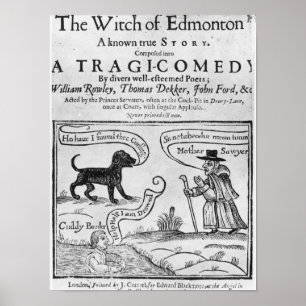 Affiches Frontispice "la sorcière d'Edmonton