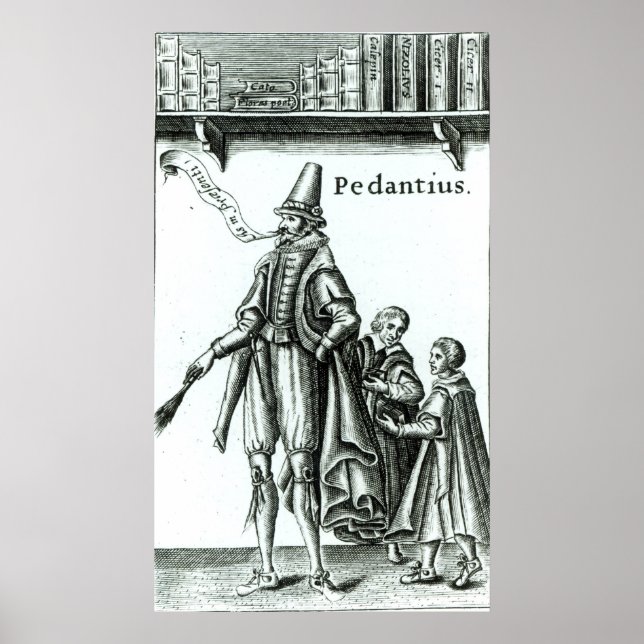 Affiches Frontispiece de 'Pedantius' (Devant)