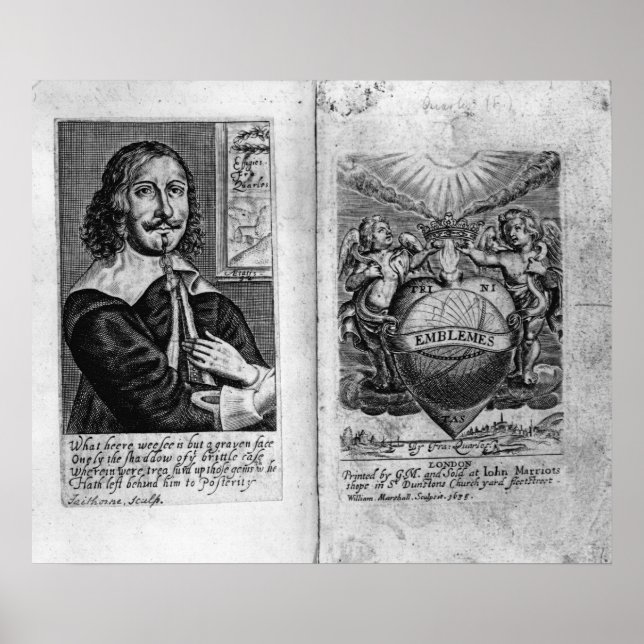 Affiches Frontispiece 'Emblems' (Devant)