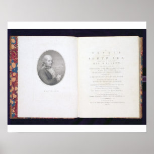 Affiches Frontispiece et la page de titre de 'A Voyage to t
