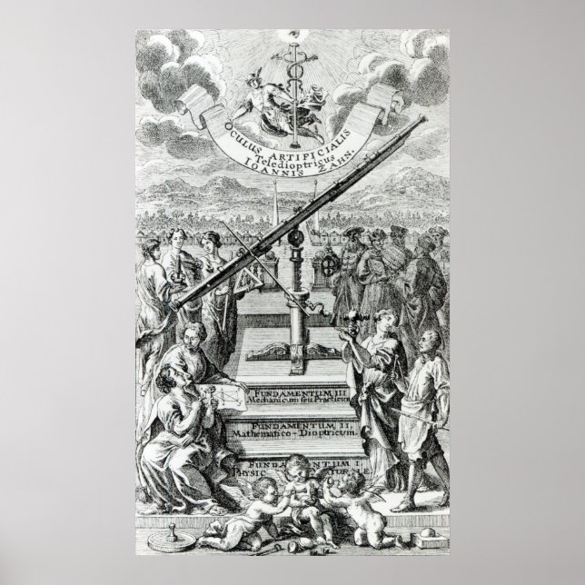 Affiches Frontispiece 'Oculus Artificialis (Devant)