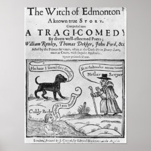 Affiches Frontispiece "The Witch of Edmonton
