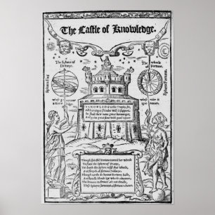 Affiches Frontispiece to 'The Castle of Knowledge'