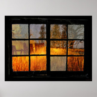 Affiches Frost des chutes de ferme - Poster/Imprimer