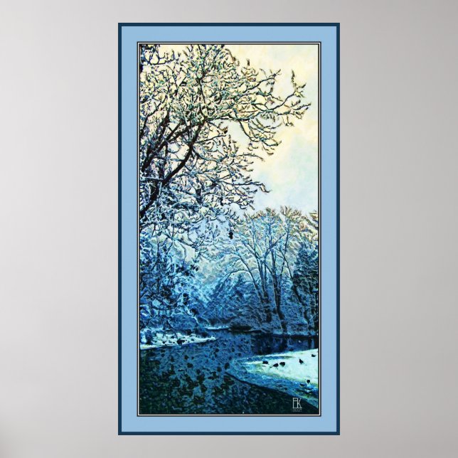 Affiches Frozen Pond (Devant)