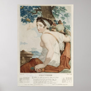 Affiches Fructidor douzième mois du calendrier républicain