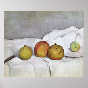 Affiches Fruit sur un tissu, c.1890