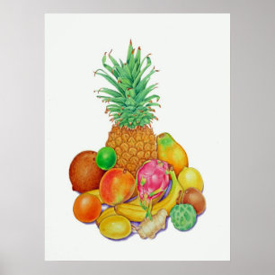 Affiches Fruit tropical