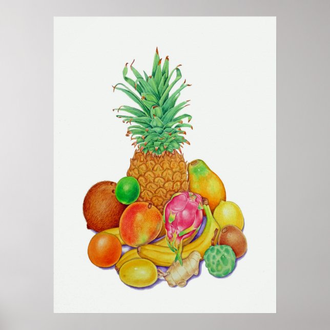 Affiches Fruit tropical (Devant)