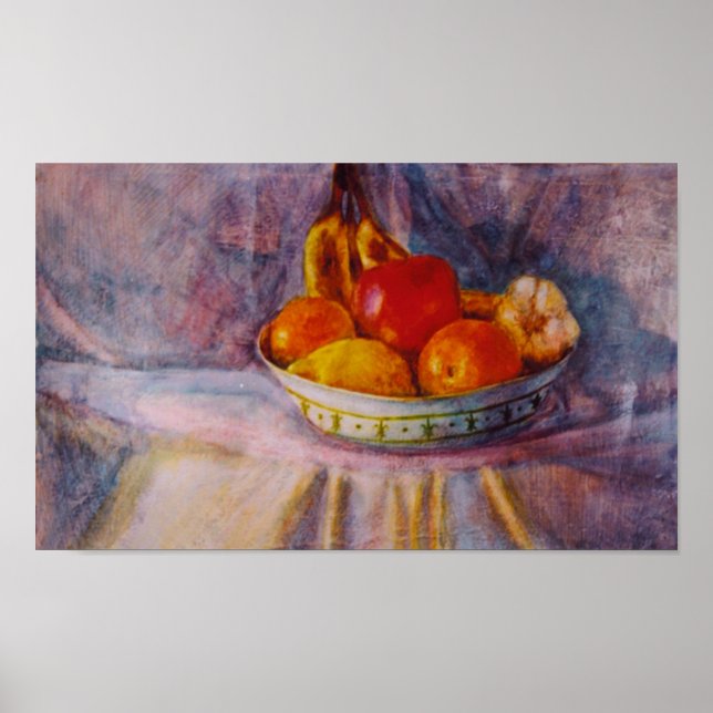 Affiches Fruits dans l'huile (Devant)