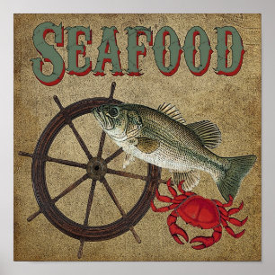 Affiches Fruits de mer