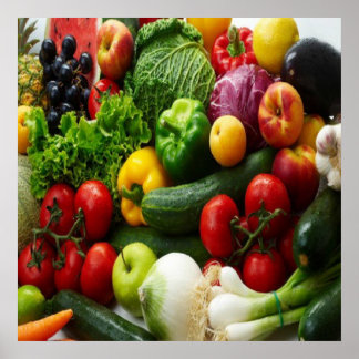 AFFICHES FRUITS ET LÉGUMES