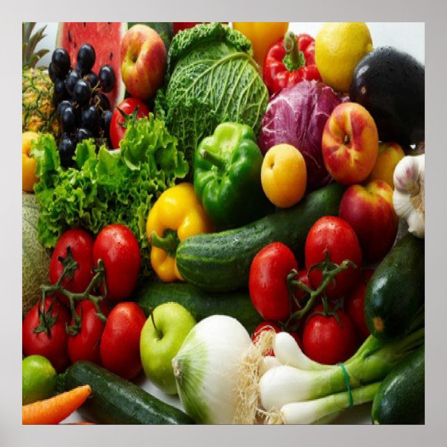 AFFICHES FRUITS ET LÉGUMES (Devant)