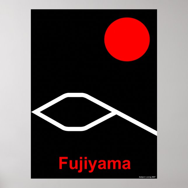 Affiches Fujiyama (Devant)