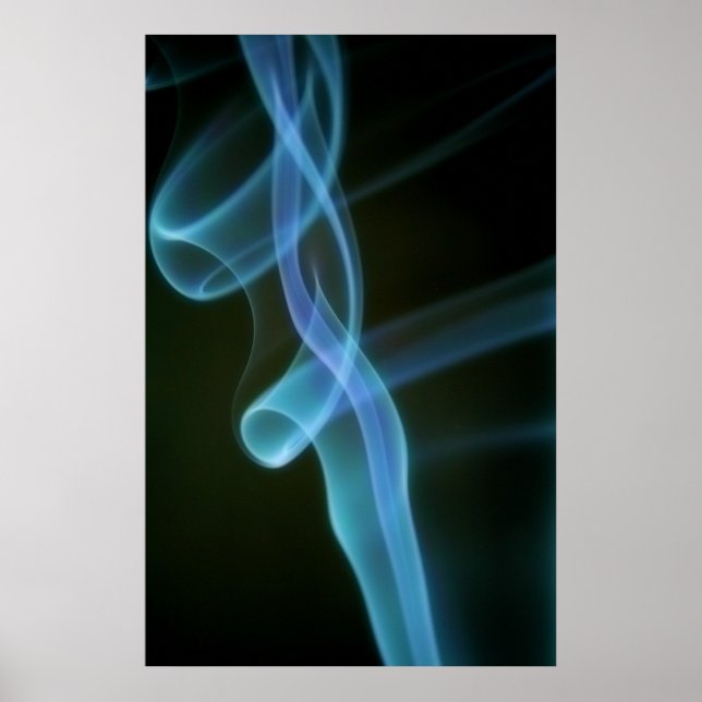 Affiches Fumée liquide (Devant)