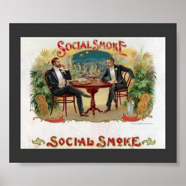 Affiches Fumée sociale (Devant)