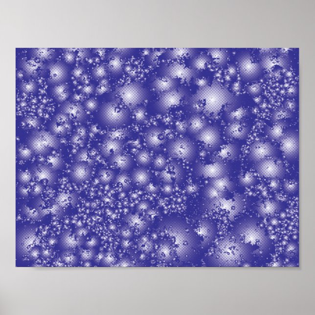 Affiches Fun PURPLE Abstract Ink Super Splash pattern (Devant)