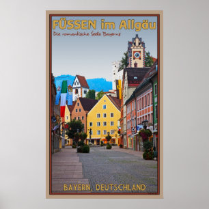 Affiches Füssen im Allgäu