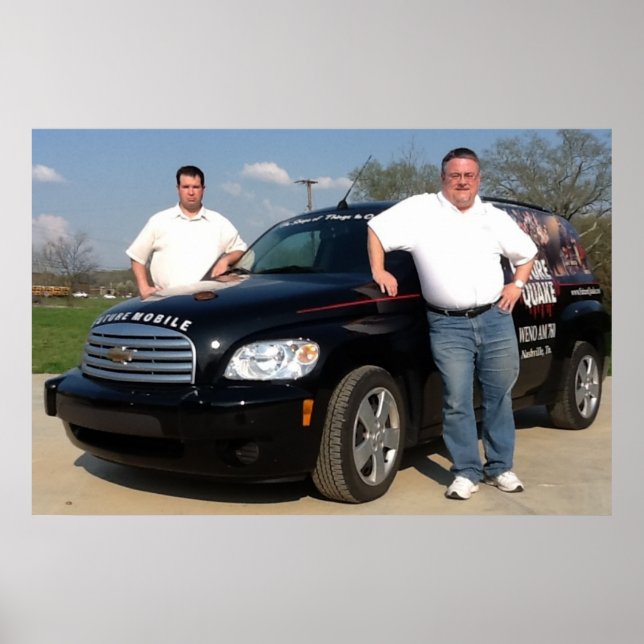 Affiches FutureMobile, avec Doc et Tom (Devant)