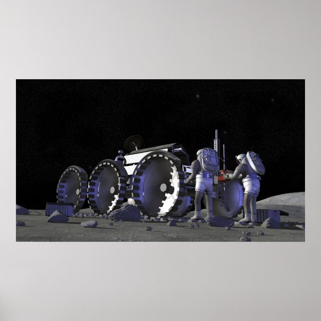 Affiches Futures missions d'exploration spatiale 12 (Devant)