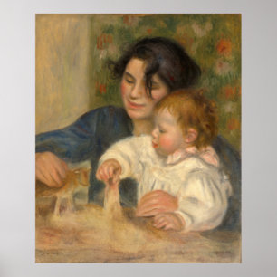 Affiches Gabrielle et Jean par Pierre-auguste Renoir
