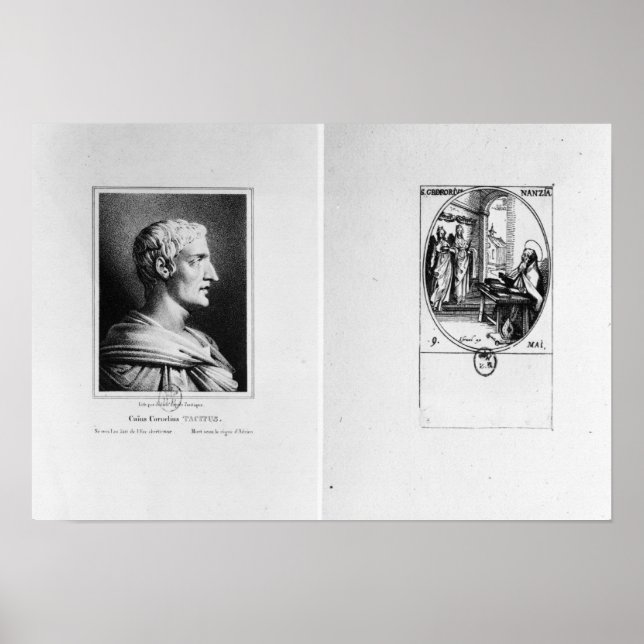Affiches Gaius Cornelius Tacitus gravé par Julien (Devant)