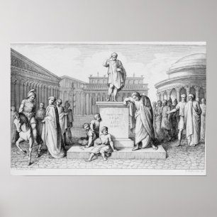 Affiches Gaius Gracchus pleurant devant son père
