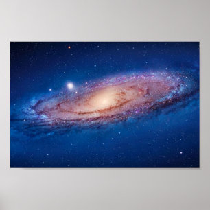 Affiches Galaxie de la Voie Lactée par S. Ambrose