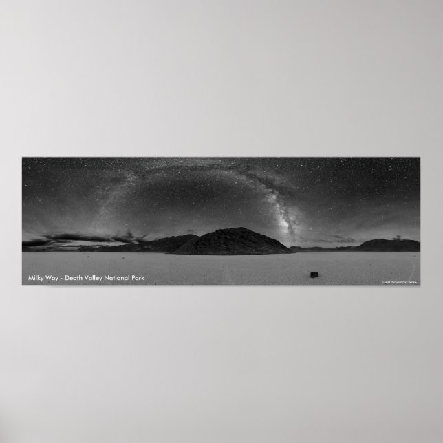 Affiches Galaxie de la Voie Lactée - Parc national de la Va (Devant)