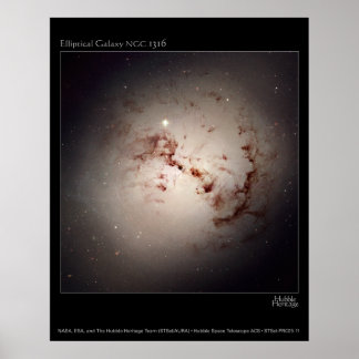 Affiches Galaxie elliptiqueNGC1316-2005-11-a