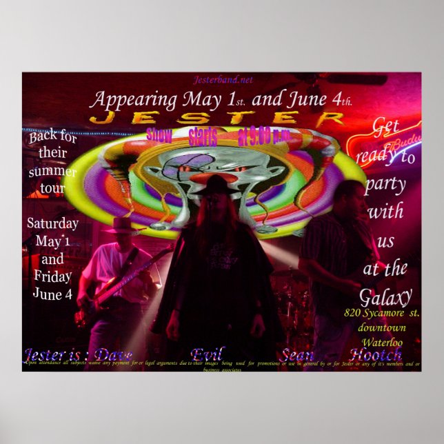 Affiches galaxie gig plus grand (Devant)