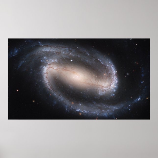 Affiches Galaxie spirale barrée NGC 1300 (Devant)