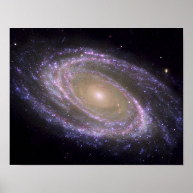 Affiches Galaxie spirale Messier 81 (Devant)