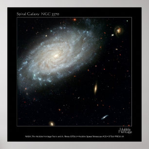Affiches Galaxie spirale NGC 3370