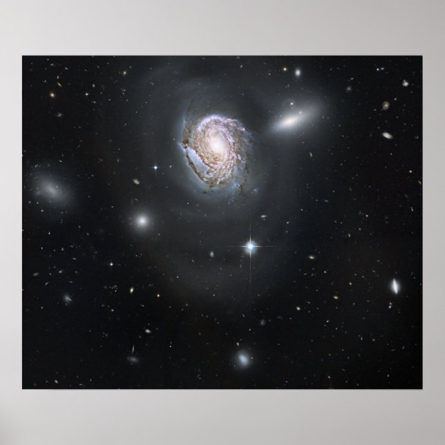 Affiches Galaxie spirale NGC 4911 (Devant)